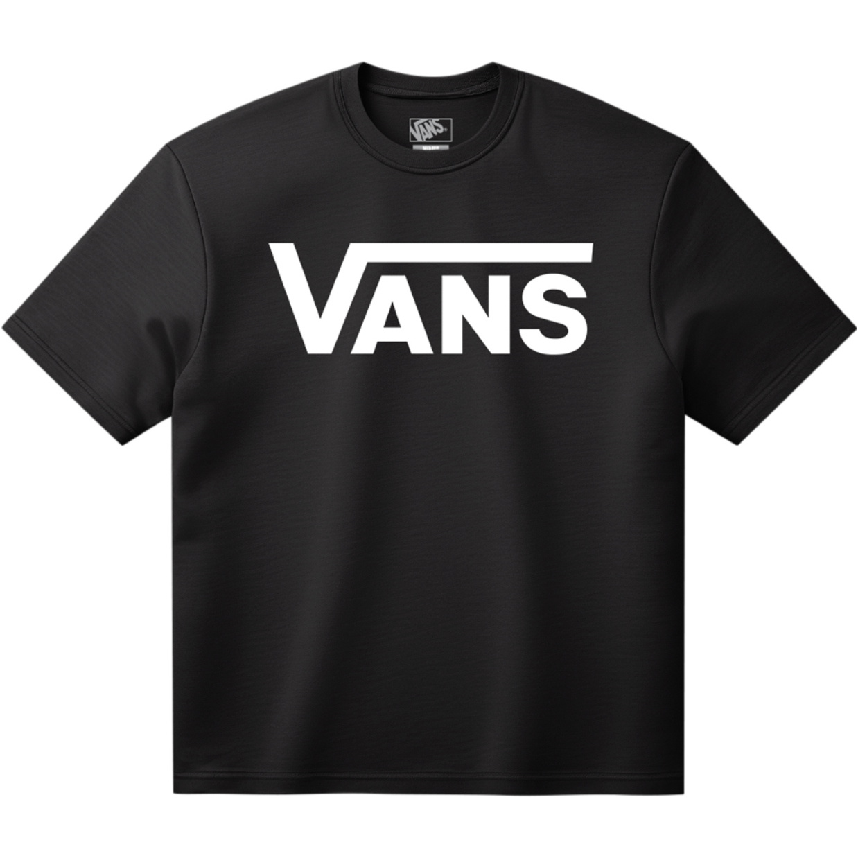 2026 Vans Mens Classic Print T-Shirt VN000RA1 - Black